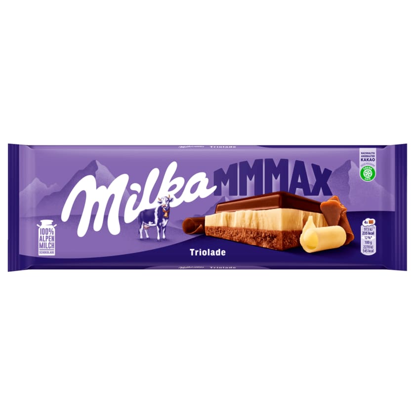 Milka Schokolade Triolade 280g